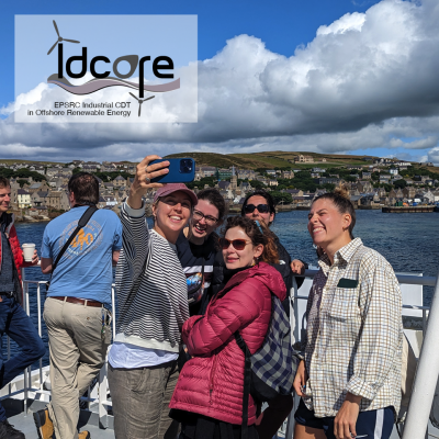IDCORE Research engineers on ferry from Stromness Credit: IDCORE